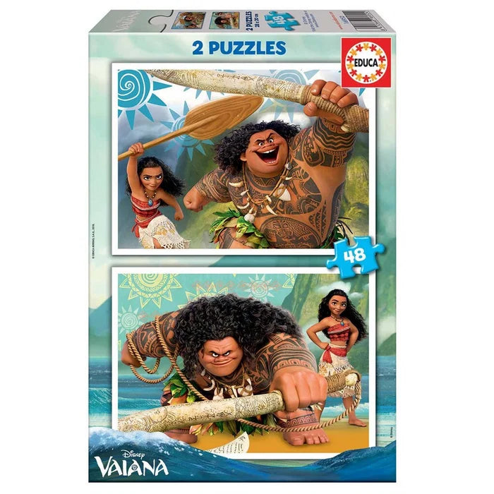 EDUCA 2X48 PCS DISNEY VAIANA