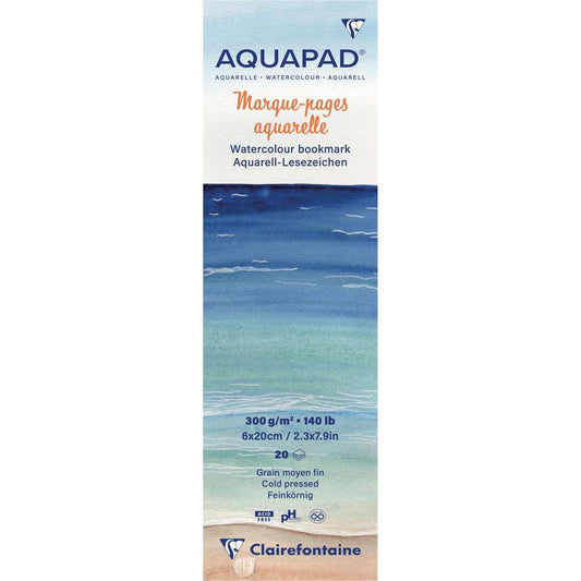 AQUAPAD WATERCOLOUR BOOKMARK 6X20 CM