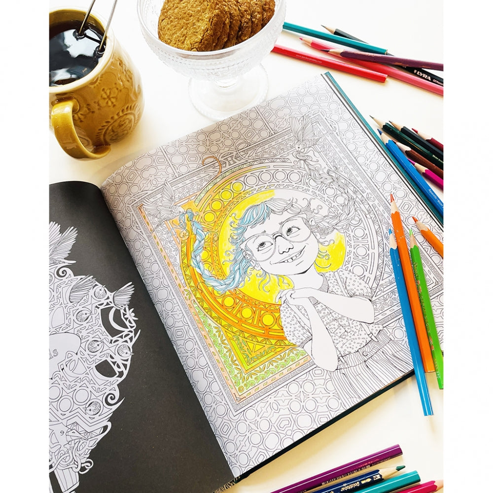 LISA AISATO'S COLOURING BOOK (MALEBOG)