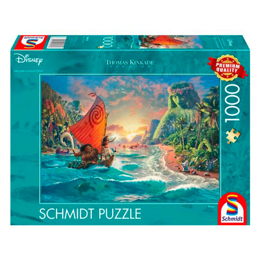 THOMAS KINKADE DISNEY VAIANA MOANA 1000 BRIKKER