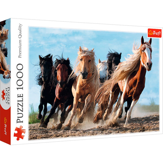 GALLOPING HORSES 1000 BRK