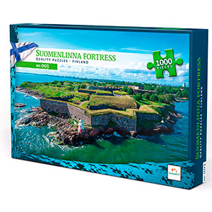 SUOMENLINNA FORTRESS 1000 BRIKKER