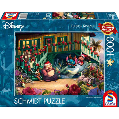 DISNEY, LILO AND STITCH ALOHA CHRISTMAS 1000 BRIKKER