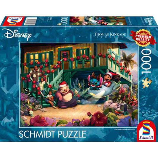 DISNEY, LILO AND STITCH ALOHA CHRISTMAS 1000 BRIKKER