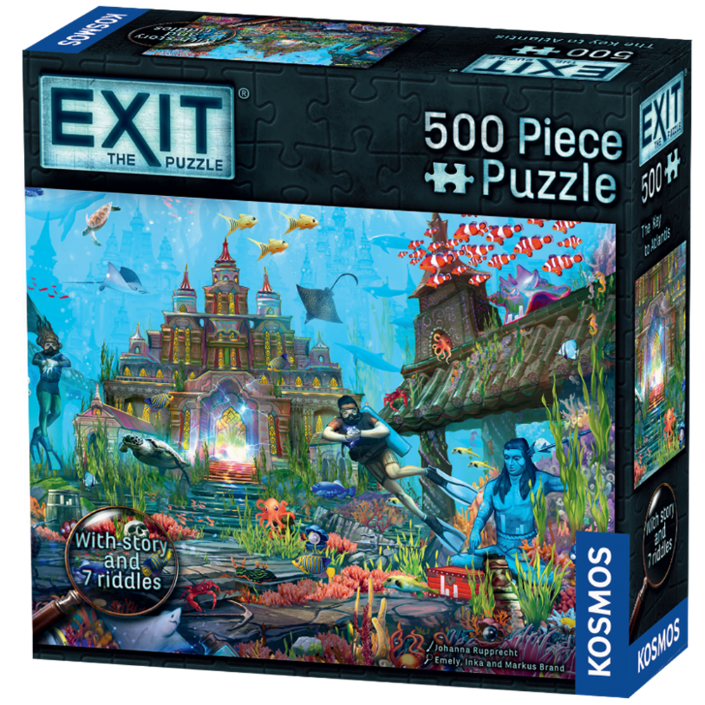 EXIT THE PUZZLE THE KEY TO ATLANTIS