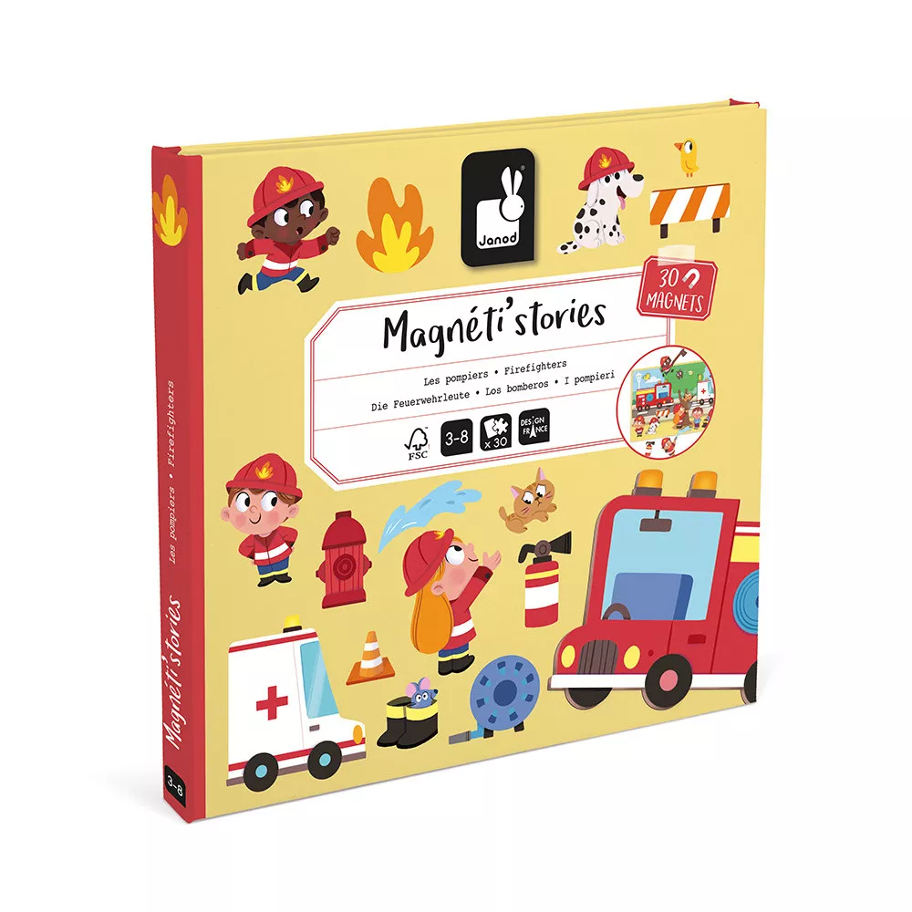 MAGNETBOG - BRANDMÆND