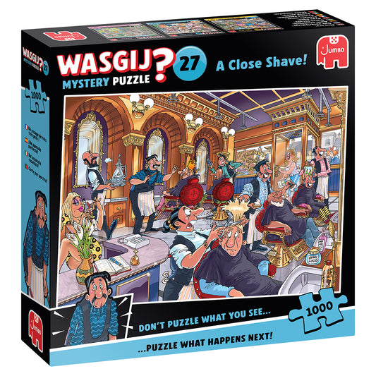 WASGIJ A CLOSE SHAVE 1000 BRIKKER