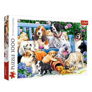 DOGS IN THE GARDEN 1000 PCS