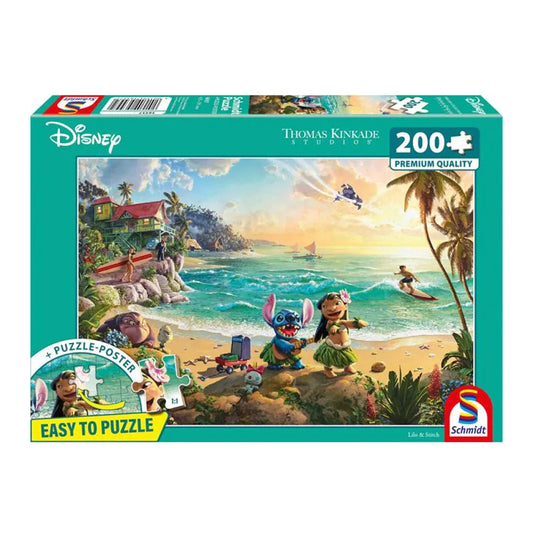 THOMAS KINKADE LILO AND STITCH 200 BRIKKER