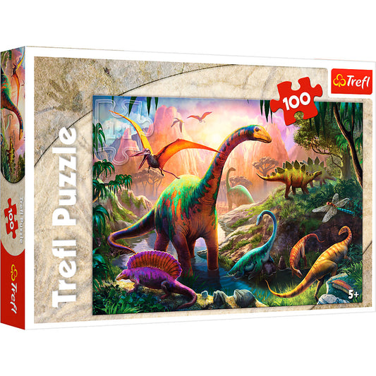 DINOSAURS LAND 100 BRIKKER