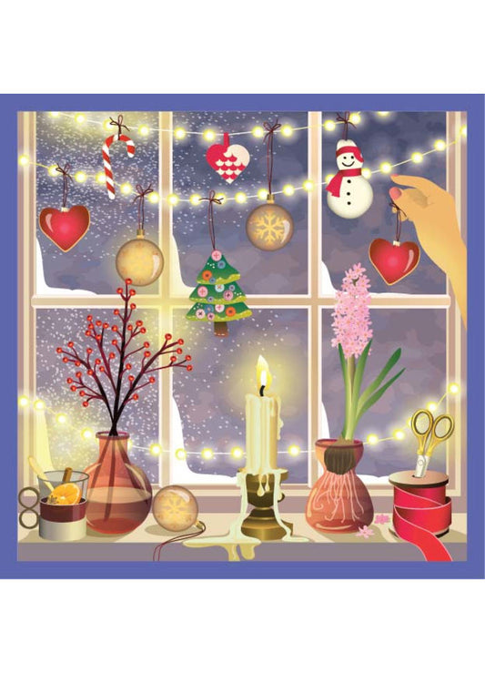 CHRISTMAS WINDOW VISSEVASSE 500 PCS