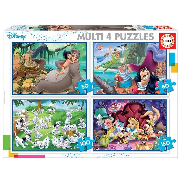 EDUCA DISNEY 50, 80, 100 OG 150 BRIKKER