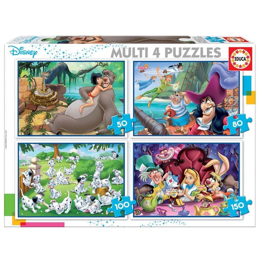 EDUCA DISNEY 50, 80, 100 OG 150 BRIKKER