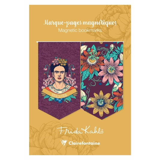 FRIDA KAHLO BOGMÆRKER MAGNETISKE (2 STK)