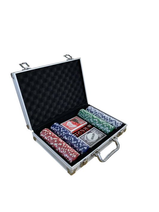 TEXAS POKER SÆT I KUFFERT