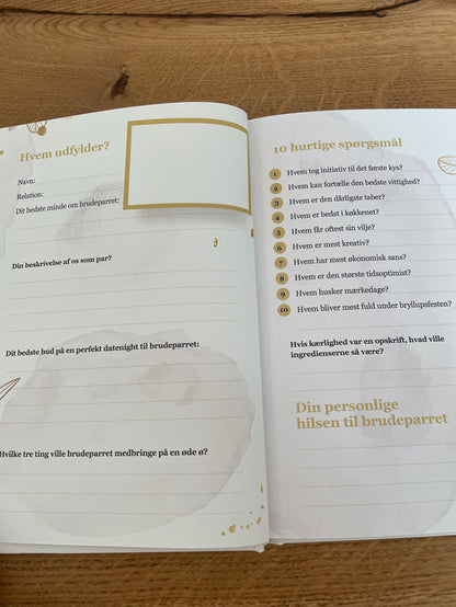 EN HILSEN TIL BRUDEPARRET