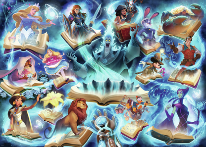 RAVENSBURGER GLIMMERS OF THE REALM: SAPPHIRE 1000 BRIKKER