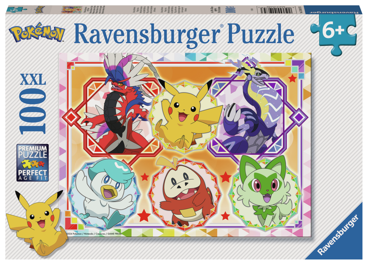 RAVENSBURGER POKEMON SCARLET AND VIOLET LEGENDS 100XXL
