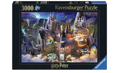 RAVENSBURGER HOGWARTS CASTLE CUTAWAY 3000 BRIKKER