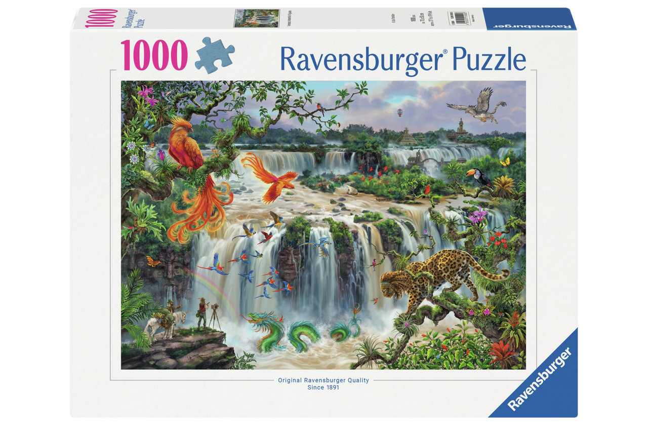 RAVENSBURGER PUSLESPIL 1000 BRIKKER WATERFALL IGUAZU