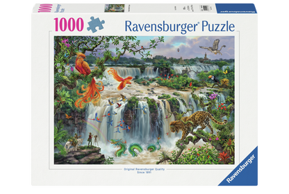 RAVENSBURGER PUSLESPIL 1000 BRIKKER WATERFALL IGUAZU