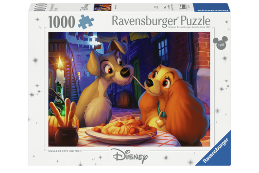 RAVENSBURGER LADY & THE TRAMP 1000 BRIKKER