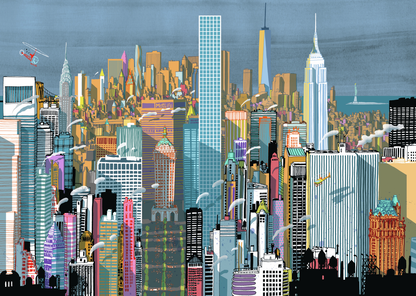 RAVENSBURGER I AM NEW YORK 1000 BRIKKER