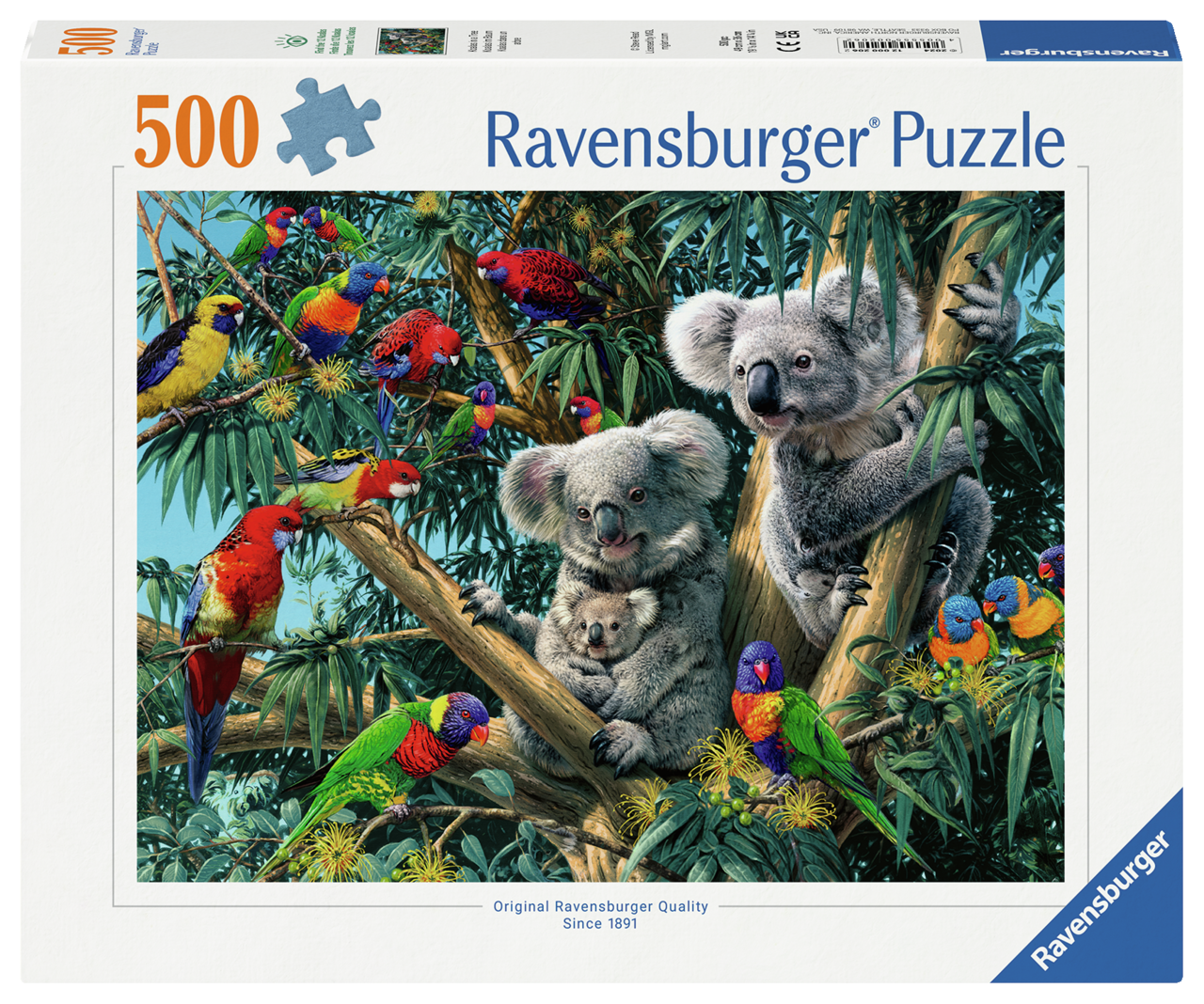 RAVENSBURGER KOALAS IN A TREE 500 BRIKKER