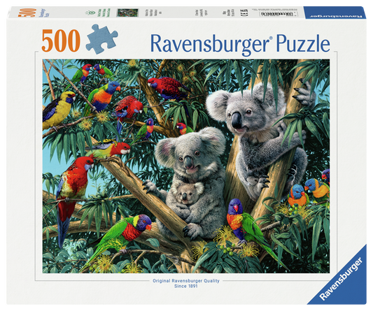 RAVENSBURGER KOALAS IN A TREE 500 BRIKKER