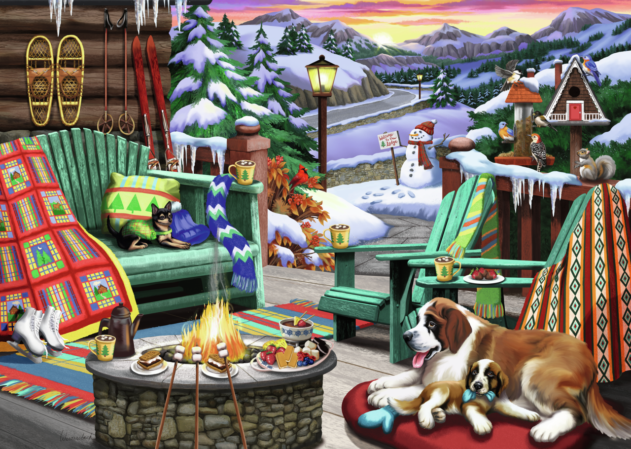 RAVENSBURGER APRÉS ALL DAY 1000 BRIKKER