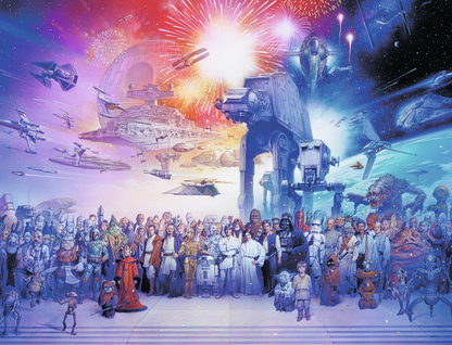RAVENSBURGER STAR WARS UNIVERS 2000 BRIKKER