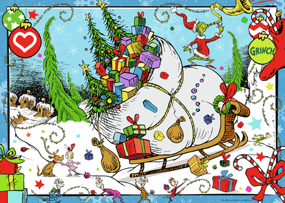 RAVENSBURGER THE GRINCH 1000 BRIKKER