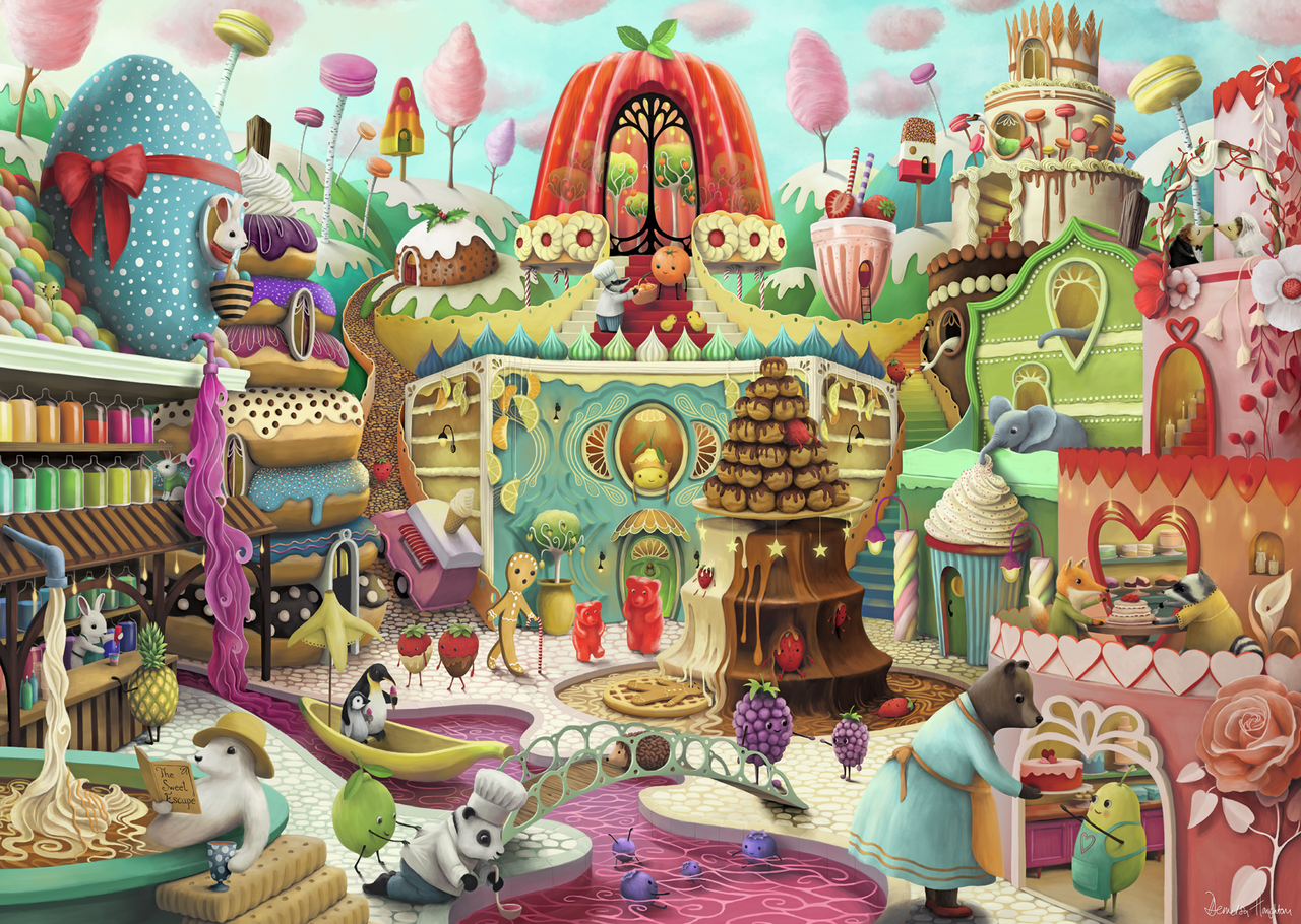 RAVENSBURGER SWEET STREET 1000