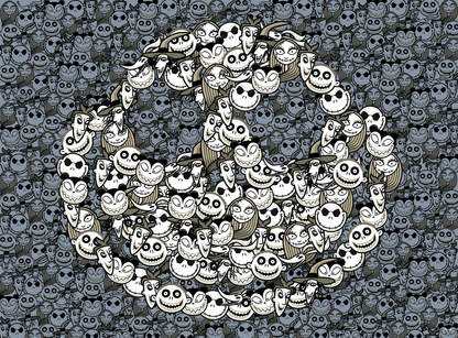 RAVENSBURGER NIGHTMARE BEFORE CHRISTMAS 500 BRIKKER