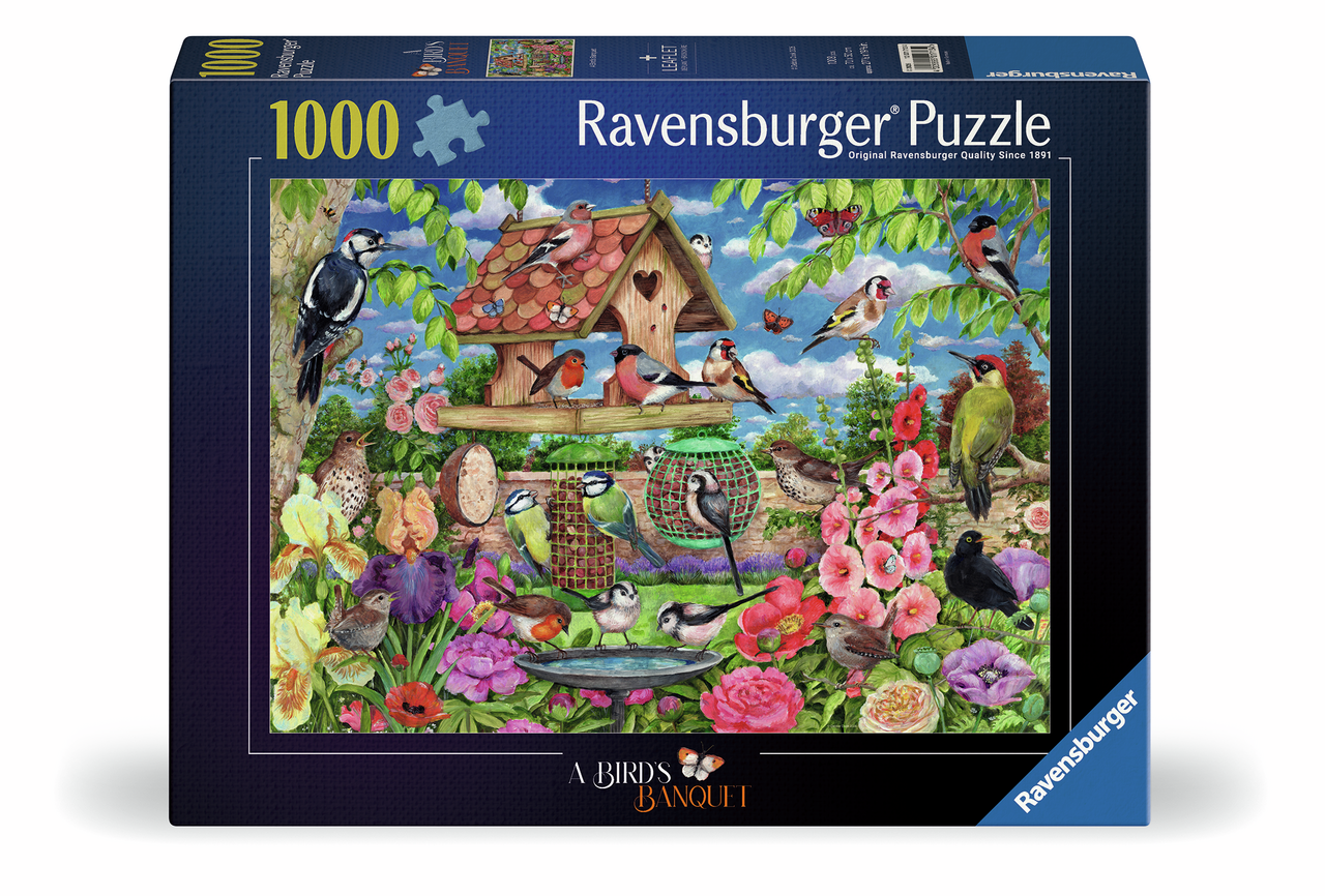 RAVENSBURGER THE BIRD TABLE 1000