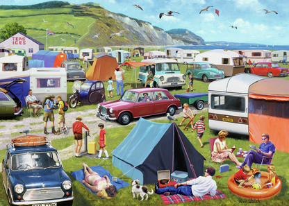 RAVENSBURGER CAMPING AND CARAVANING 1000 PCS