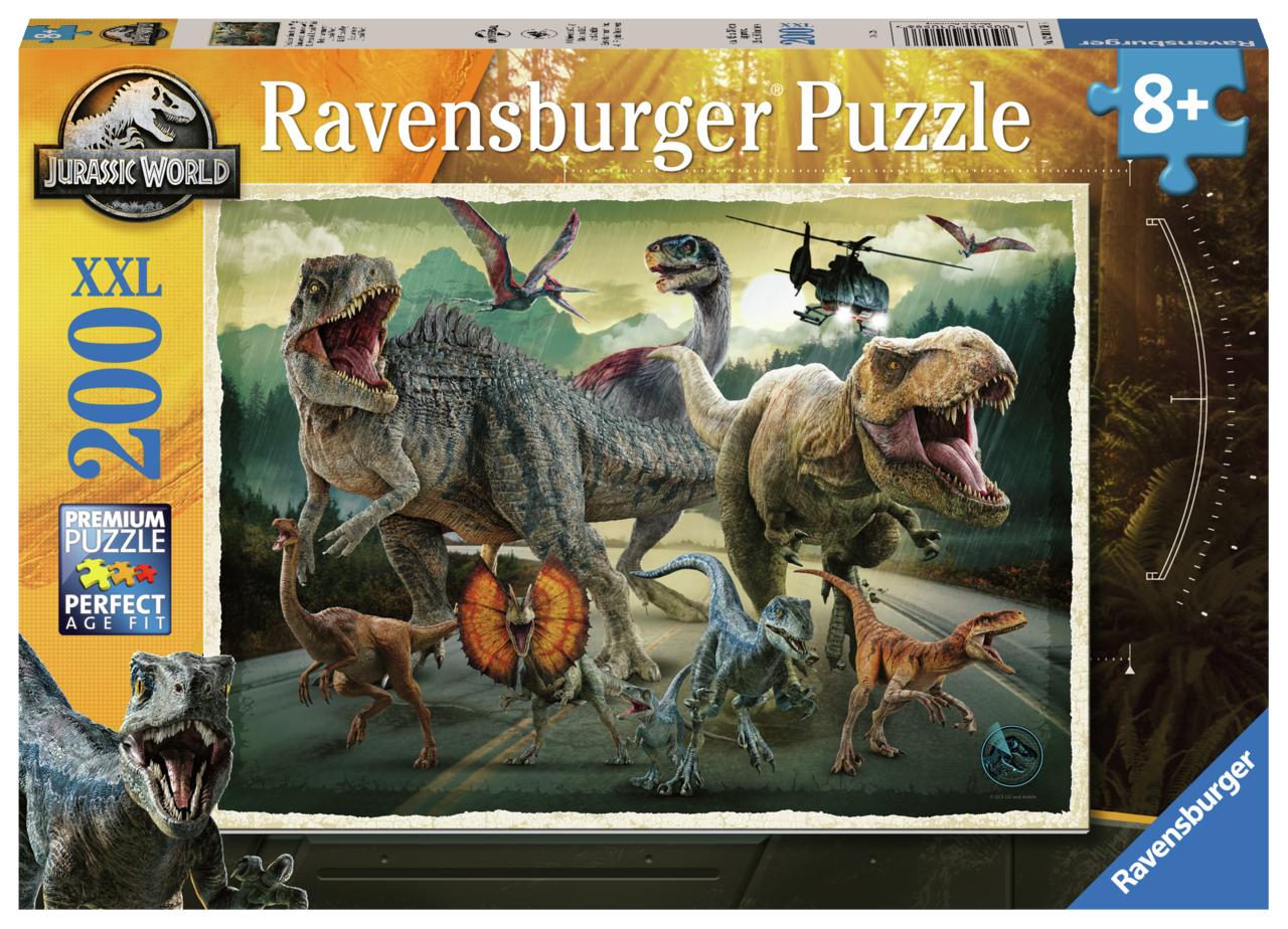 RAVENSBURGER JURASSIC WORLD 200PCS
