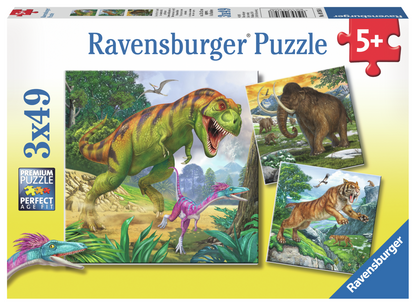 RAVENSBURGER PRIMEVAL RULER 3 x 49 BRIKKER