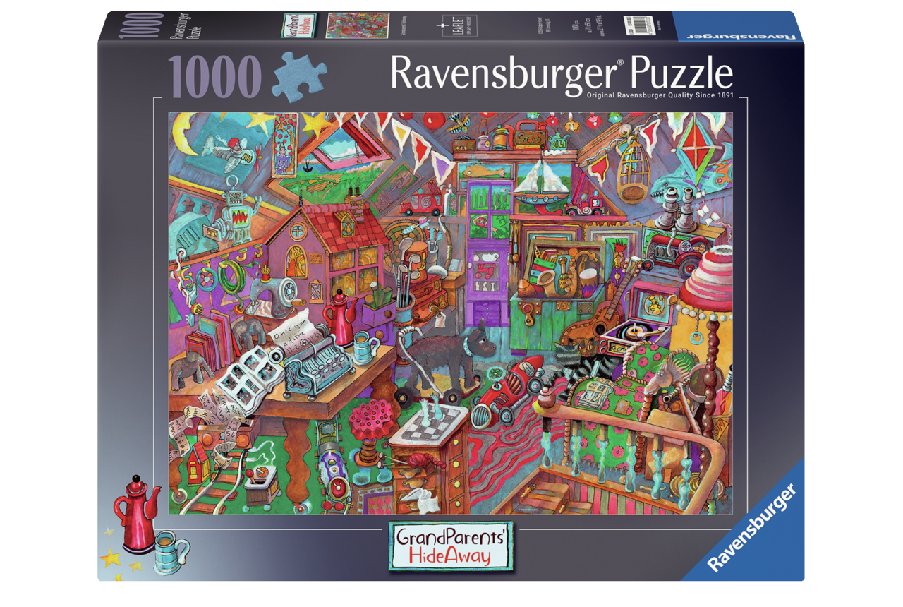 RAVENSBURGER GRANDSPARENTS HIDEAWAY 1000PCS