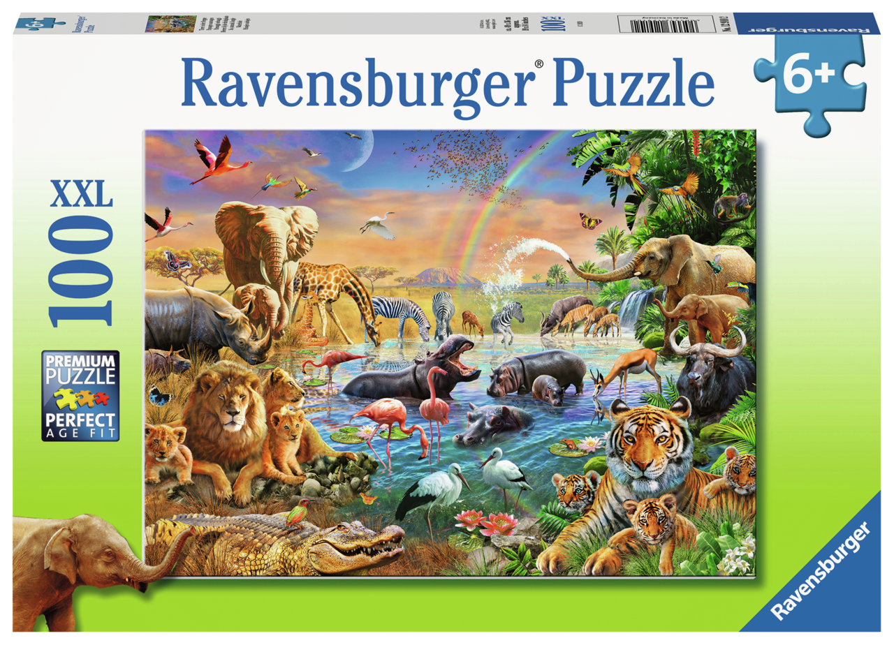 RAVENSBURGER WATERHOLE 100 BRIKKER XXL