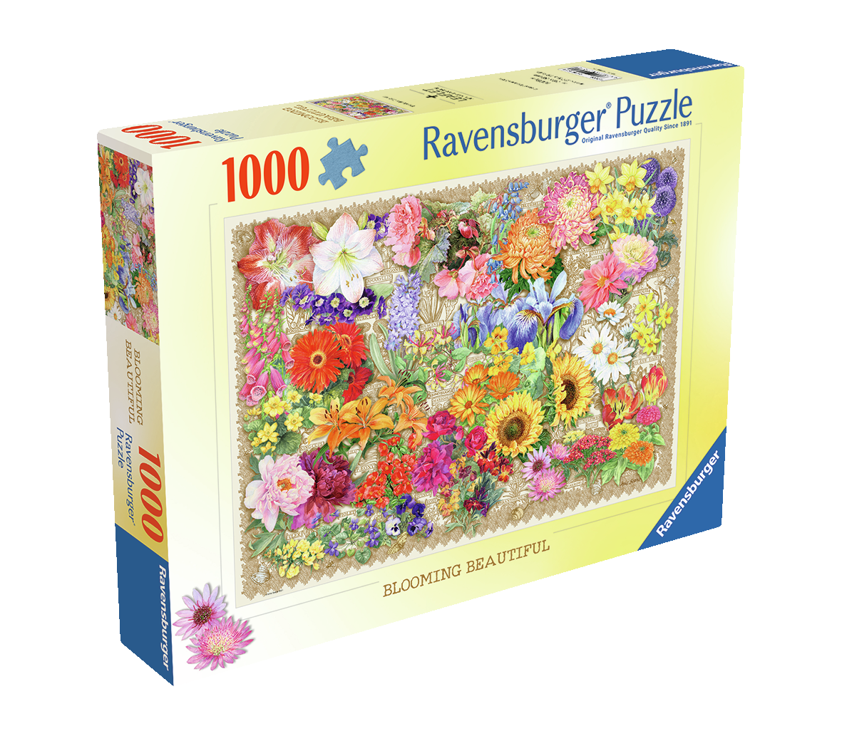 RAVENSBURGER BLOOMING BEAUTIFUL 1000 BRIKKER