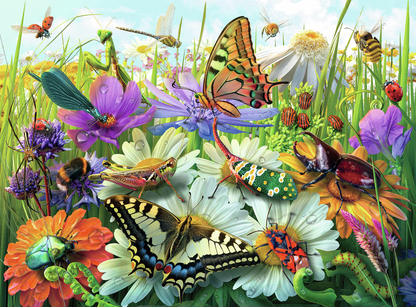 RAVENSBURGER WONDERFUL WORLD OF INSECTS 100 BRIKKE