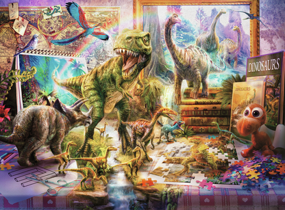 PUSLESPIL DINO TOYS COME TO LIFE 100 BRIKKER XXL