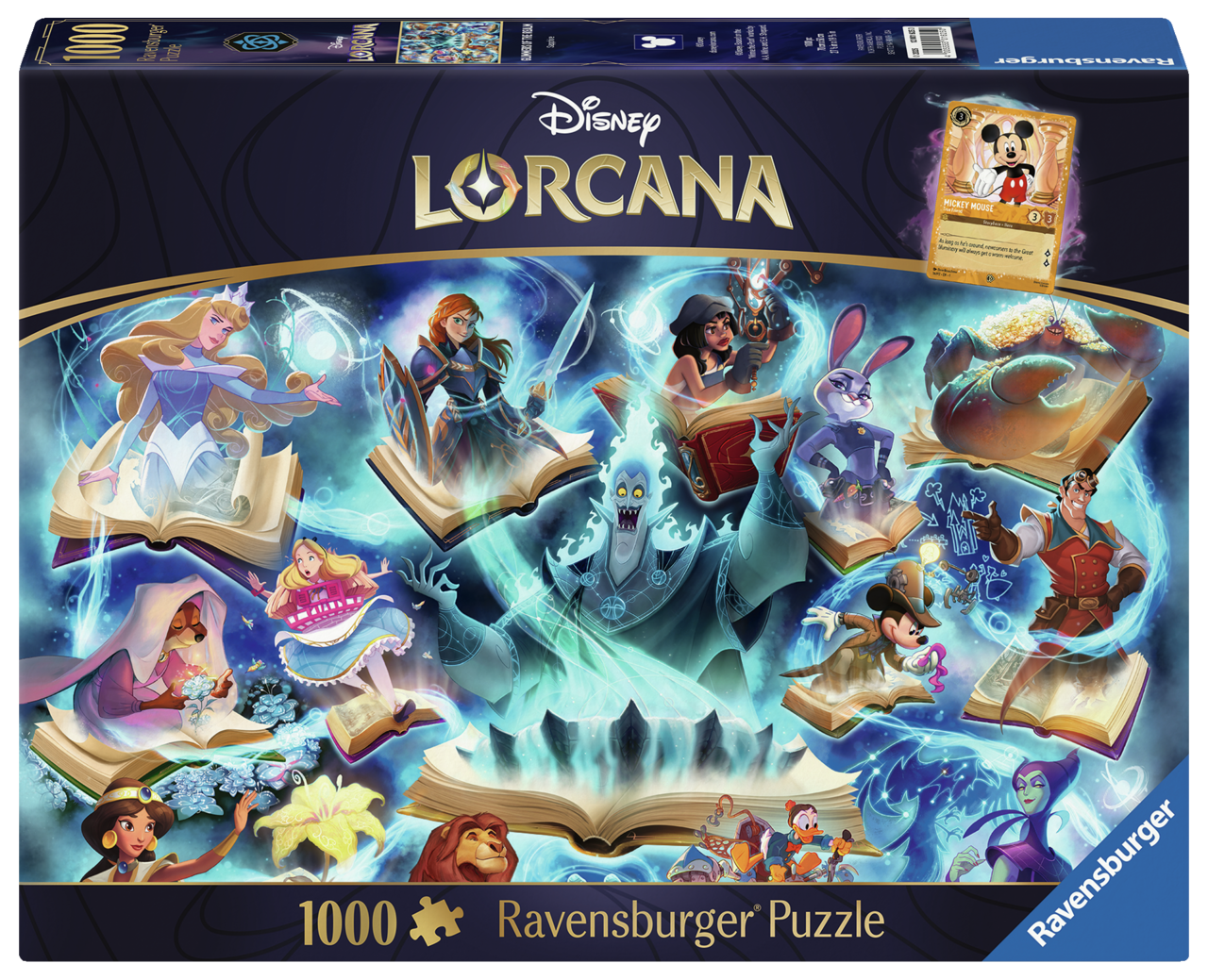 RAVENSBURGER GLIMMERS OF THE REALM: SAPPHIRE 1000 BRIKKER