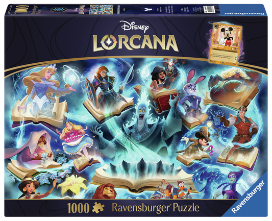 RAVENSBURGER GLIMMERS OF THE REALM: SAPPHIRE 1000 BRIKKER
