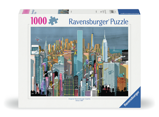 RAVENSBURGER I AM NEW YORK 1000 BRIKKER