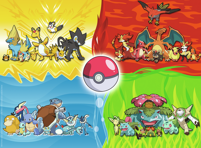 RAVENSBURGER POKEMON PIKACHU AND CO. 150 BRIKKER