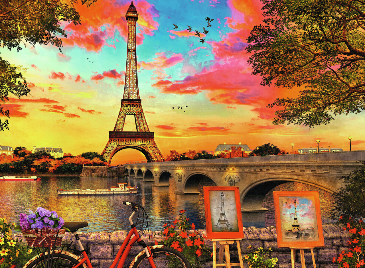 RAVENSBURGER EVENING IN PARIS 500PCS