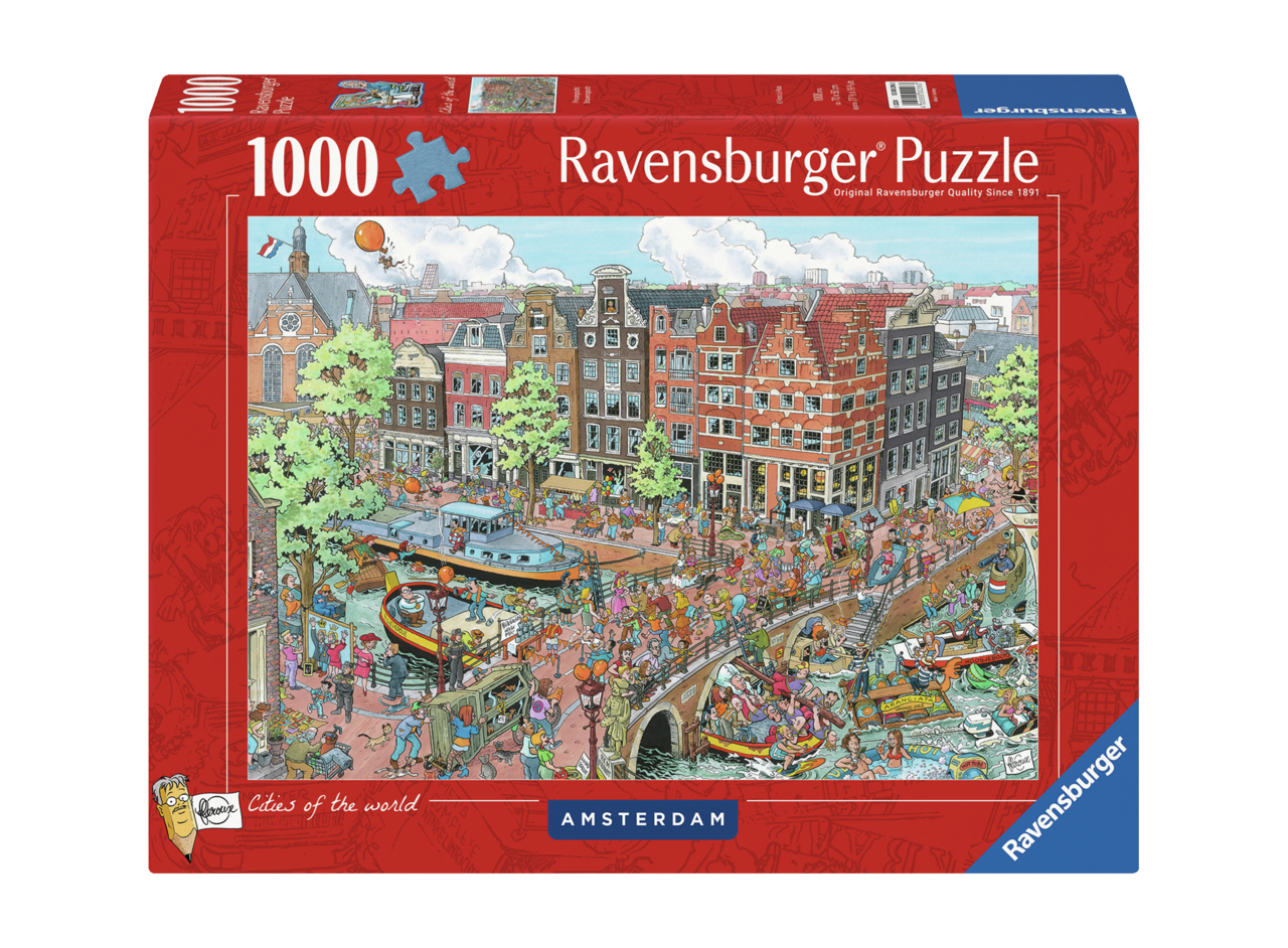 RAVENSBURGER AMSTERDAM 1000 BRIKKER