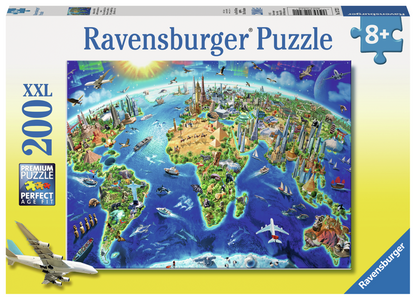 RAVENSBURGER WORLD LANDMARKS 200PCS.